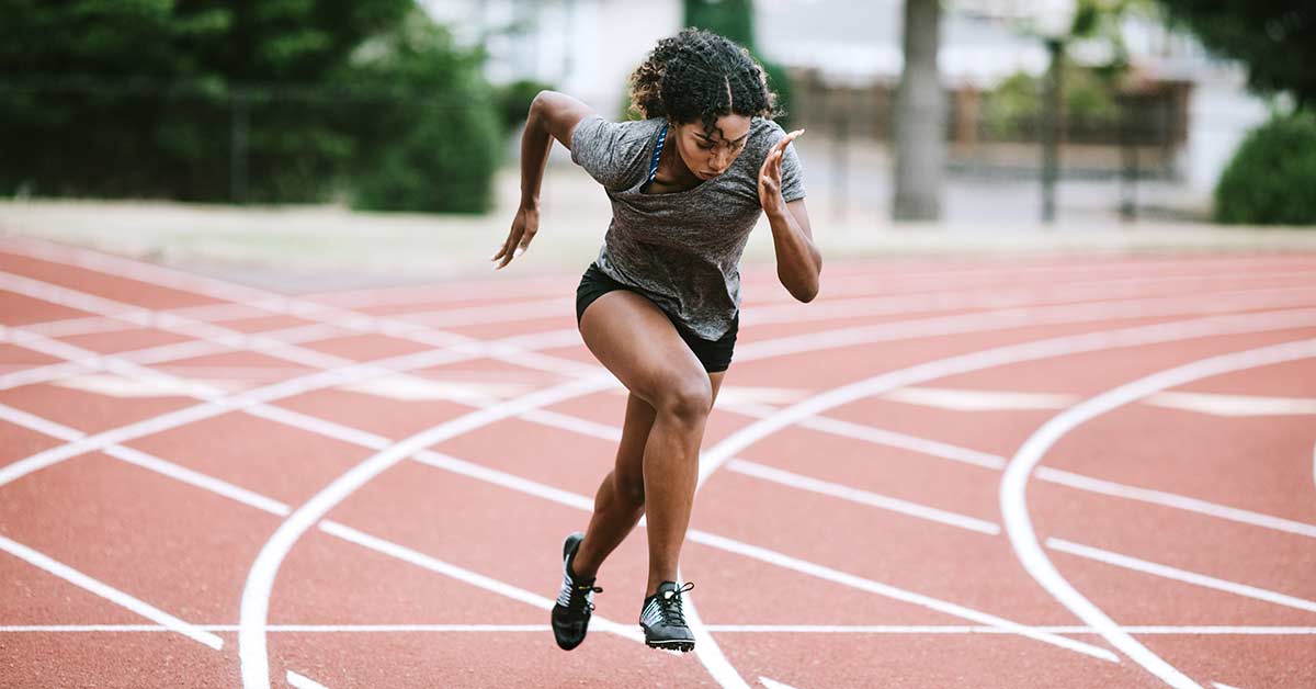 Female Sprinter|Thank You Note