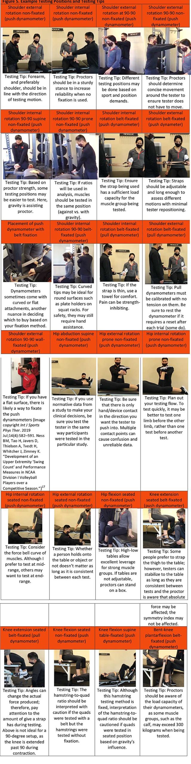 Dynamometer Outcomes