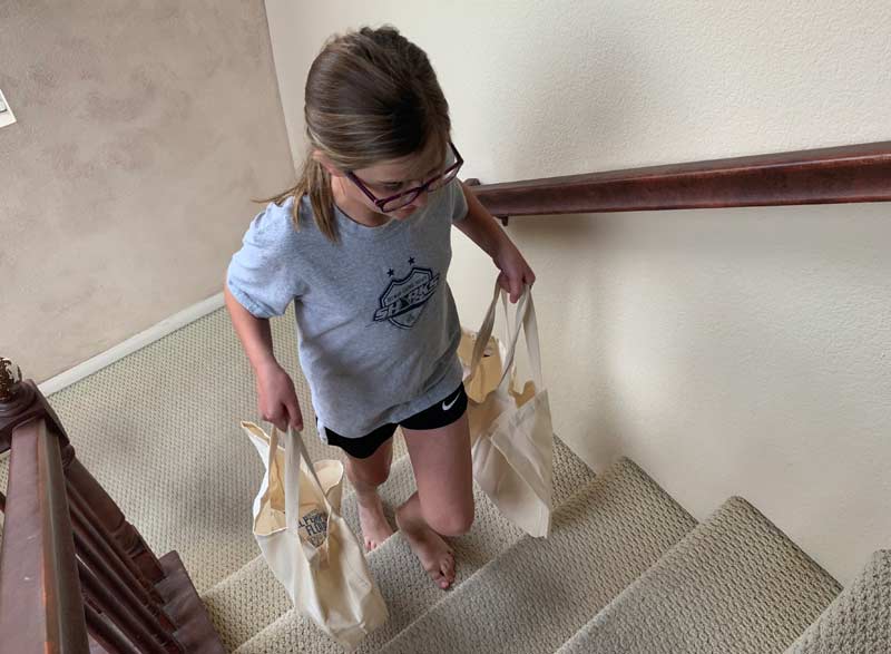 Flour Sacks Carry