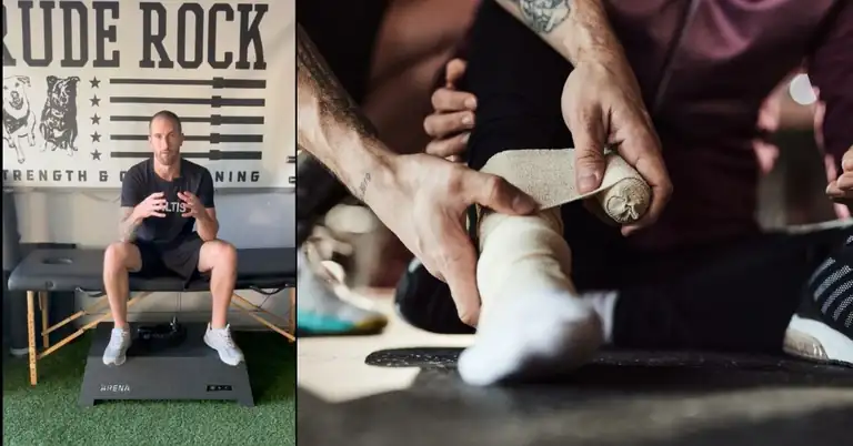 RTP-Art-Science|Salary Growth|Restorative Strength Training|A comparison chart titled Landmarks vs Timelines illustrates the differences between approaches to recovery in athletics. Landmarks emphasize flexibility and individual input