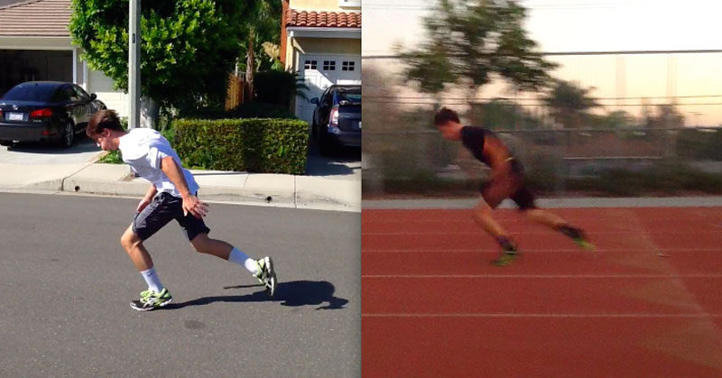 Foot contact is better positioned