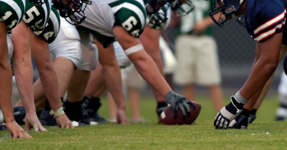 Football Line of Scrimmage
