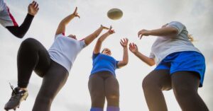 Girls Rugby Ball|4 Coactive|Agility Diagram