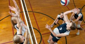 Women's Volleyball Plyometrics|Jump Height Chart 1|Jumps Height Adjusted Chart|Table showing jumping focus percentages of weekly volume: Max Amplitude 15-25%