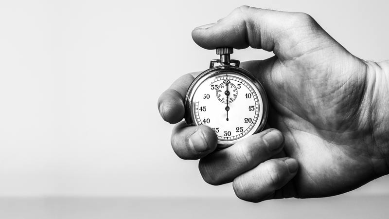 Hand-Time with Stopwatch