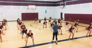 Rachel Hayes Coaching|Coach Hayes Cross Country|Large Group Training|New Weight Room|Only In High School
