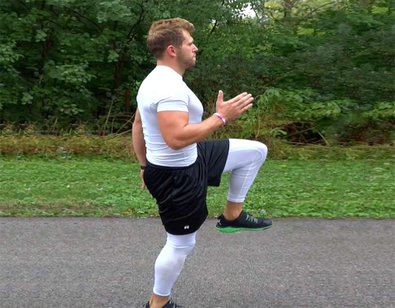 High Knee Drill