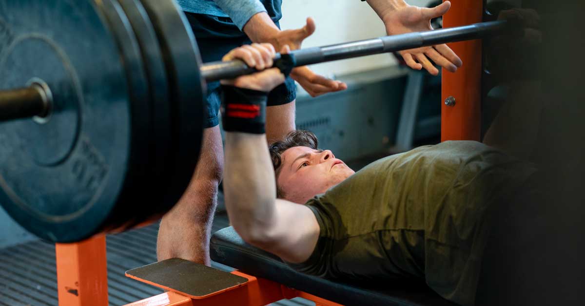 High School Bench press