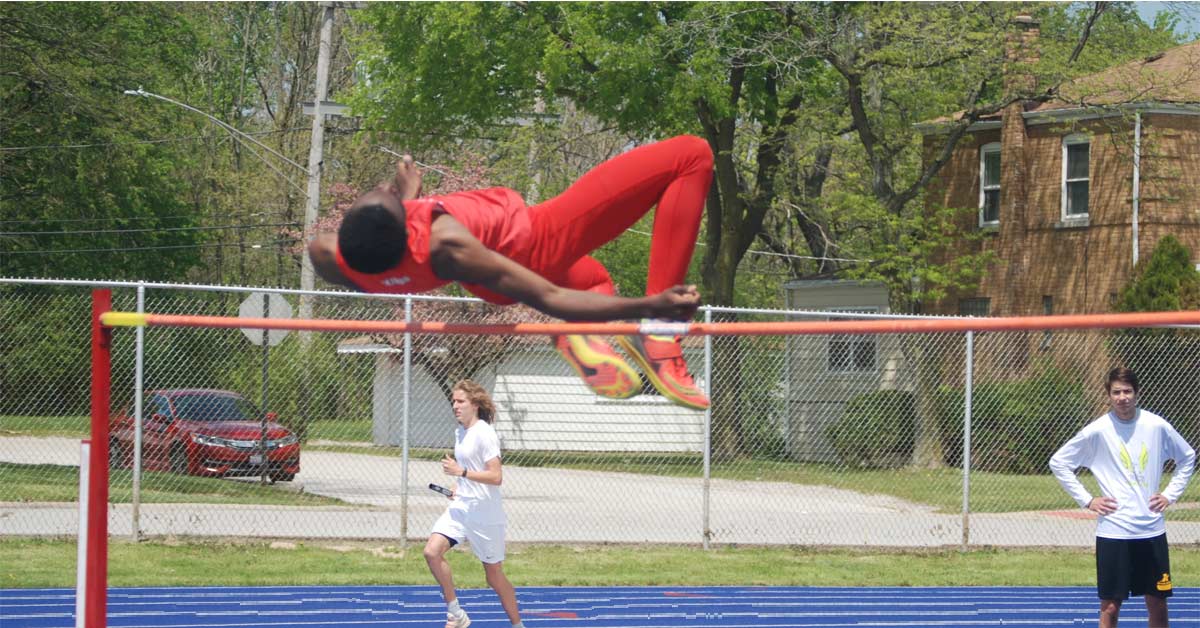 High Jump Approach Assise|High Jump Lean|Triangulation