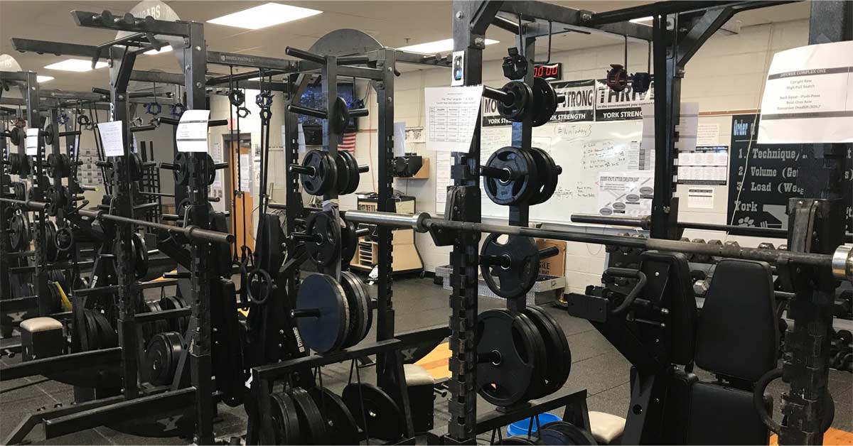 Hoover VBT|TeamBuildr|Push Data|Real Time Feedback|HS VBT Gym Chart
