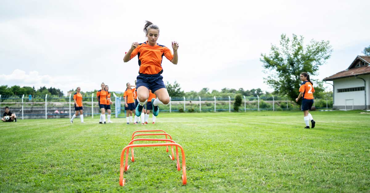 Hurdle Drills|Warm-Up Template