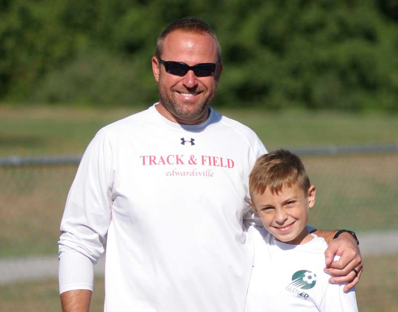 Illinois Track Coach Chad Lakatos