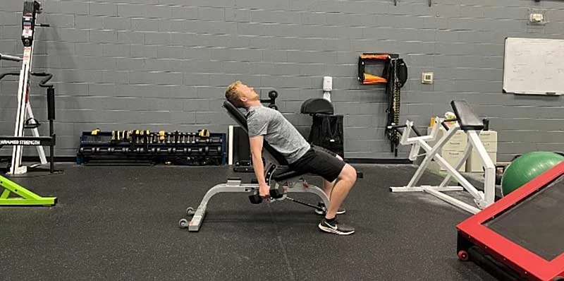Incline biceps