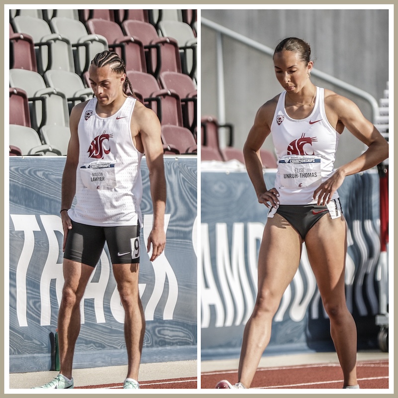 WSU track athletes
