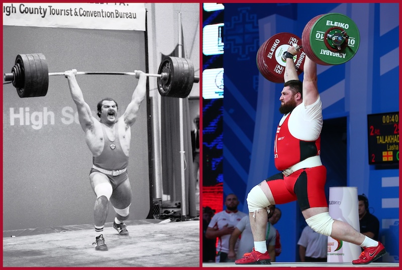 Weightlifter Body Weights