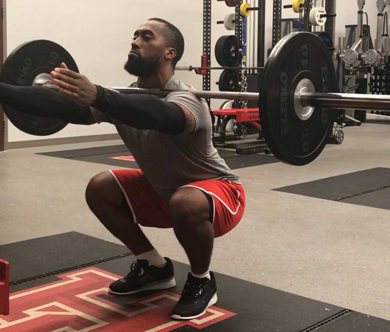 Hands Free Front Squat