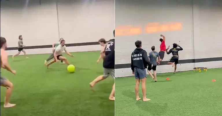 Creating Playground|OG Warmup|Bouldering Mobility|Spikeball|Floorball