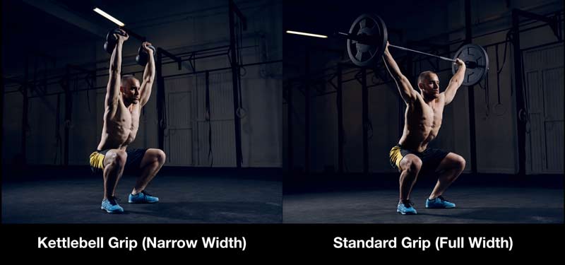 Kettlebell Snatch versus Barbell Snatch