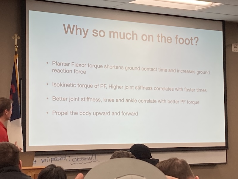Why So Much On The Foot?