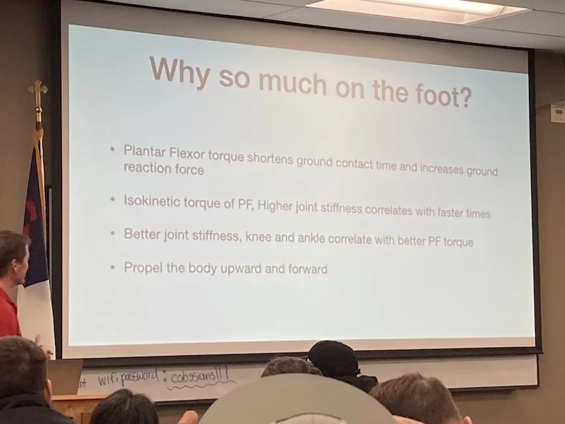 Why So Much On The Foot?