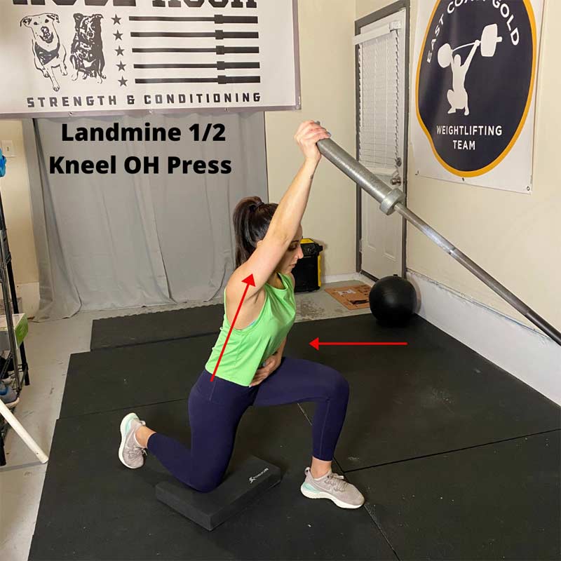 Landmine 1/2 Kneel