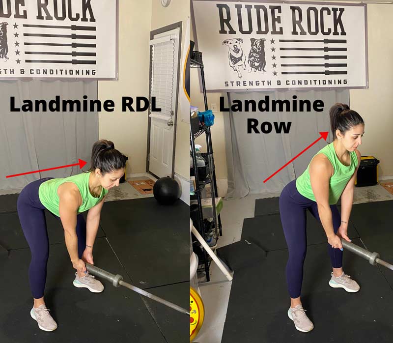 Landmine RDL Row