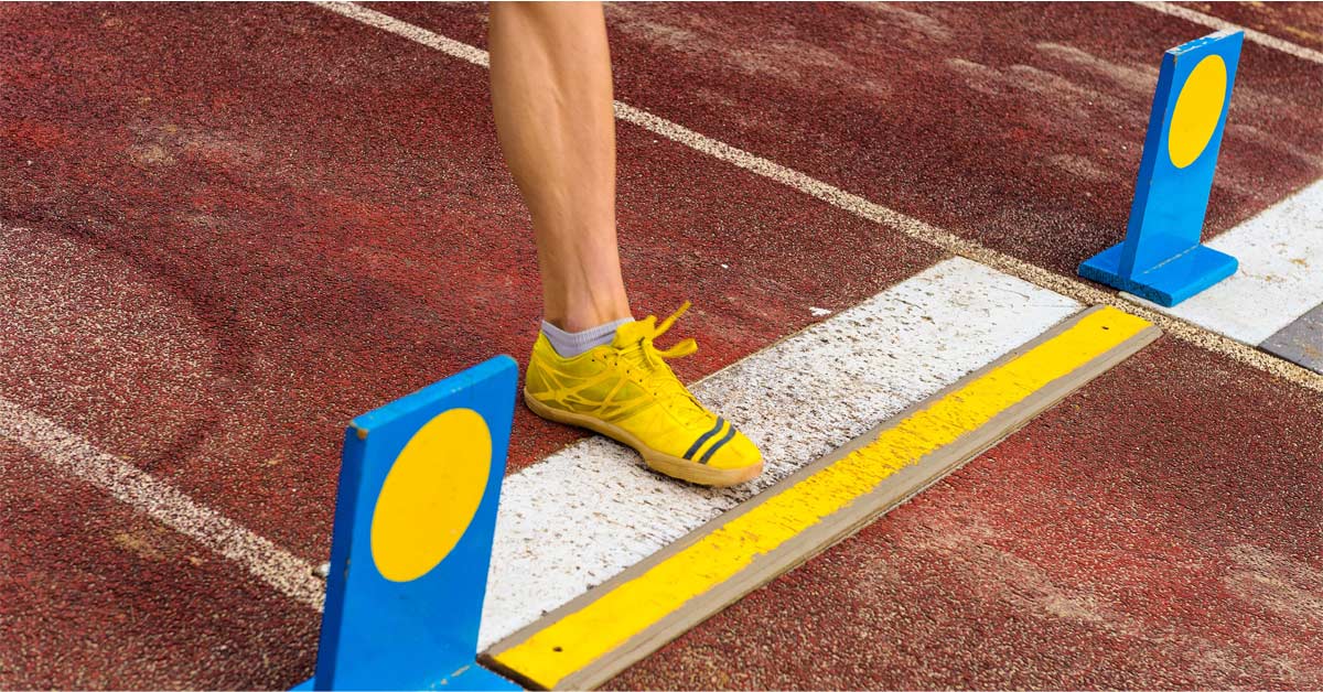 Long Jump Board