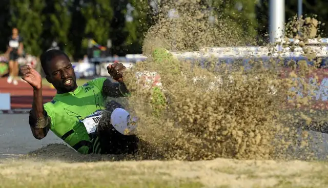 Long Jump Landing