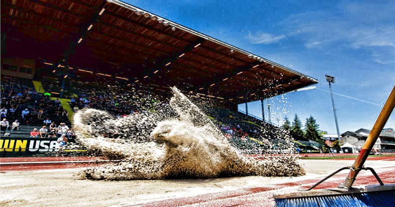 Long Jump Sand Pit