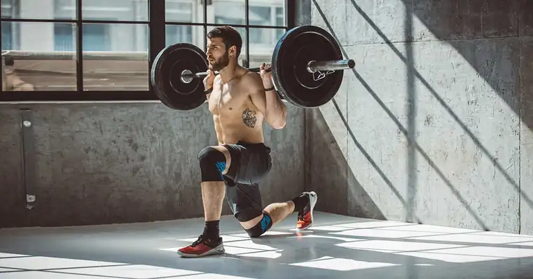Lunge Progressions with Barbell