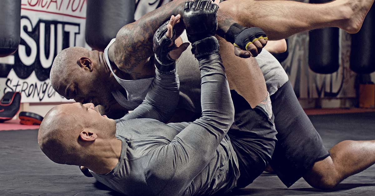 MMA Fighters|Flowchart illustrating training phases. Left: 6 Weeks SPP with High Force