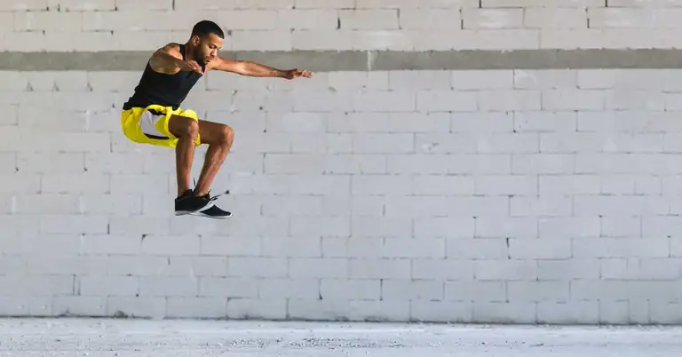 Athlete Jumping|Torso Shins|Jump Angles|Isometric Split Squat