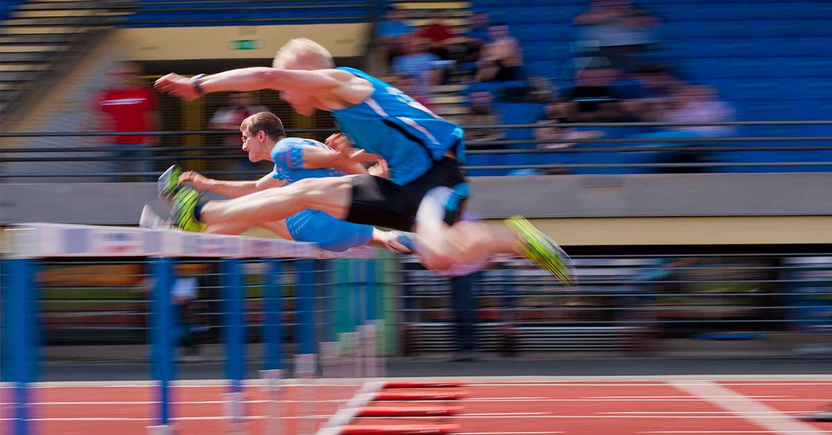 Male Hurdlers