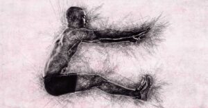 Male Long Jumper