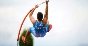 Male Pole Vaulter