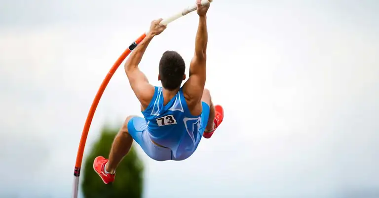 Male Pole Vaulter