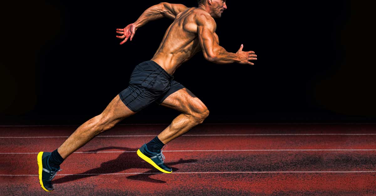 Male Sprinter Acceleration|Upright Sprinting Mechanics|Horizontal Velocity|Ground Contact Times|Stride Length|Acceleration posture|Acceleration Postures|Sled Push|Weak Acceleration Posture|Strong Acceleration Posture|HiTrainer Chart|Male Sprinter Block Start|Male Sprinter Acceleration