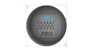 Med Ball|Med Ball Conditioning|Medicine Ball Toss|Testing Med Balls|Medicine Ball Summation|Med Ball Power|Medicine Ball Training|Ballistic Ball|Ballistic Ball|Cityscape|Gle Weight Room|A silver shot put rests on a sandy track surface next to a white boundary line