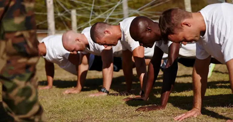 Men Doing Pushups|Table 1|Table 2