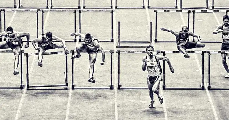 Men's High Hurdles