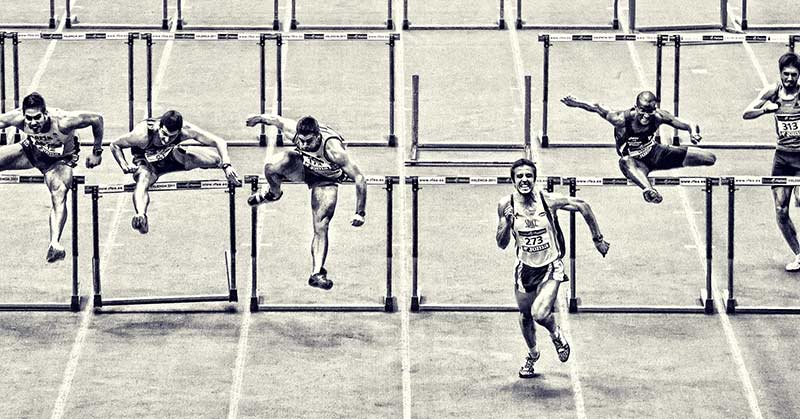 Men's High Hurdles