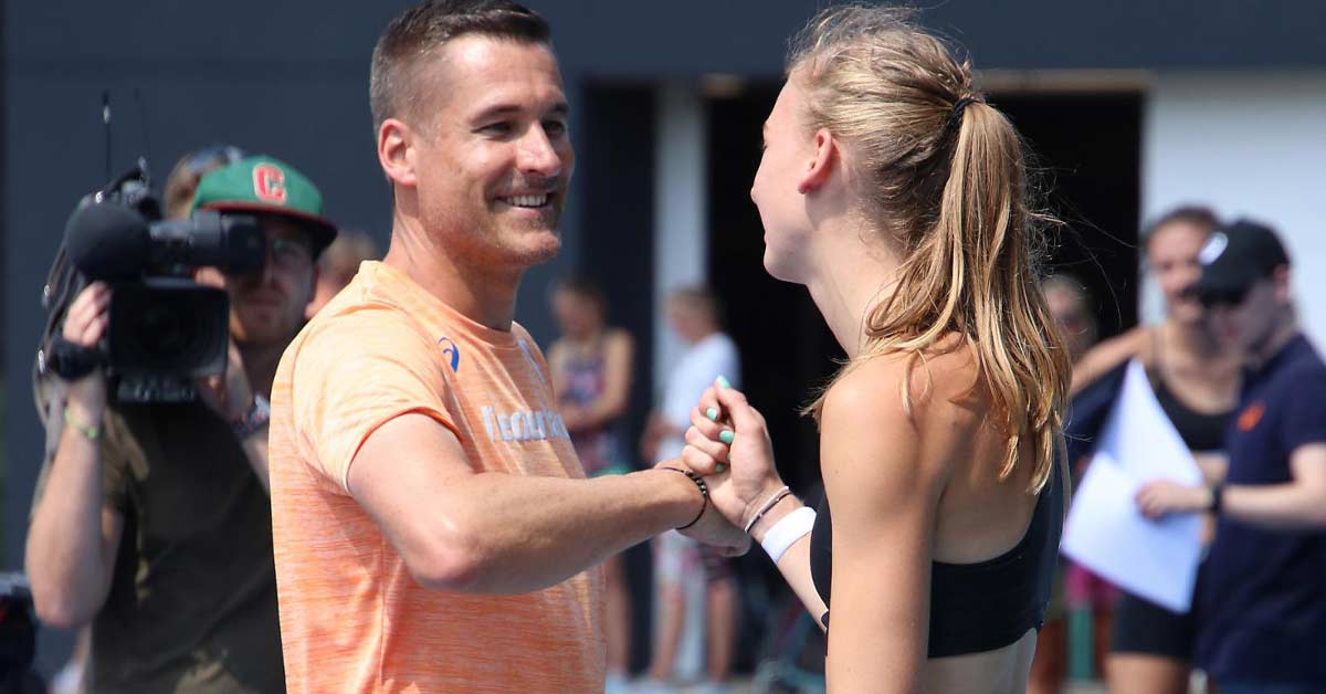 Coach Laurent Meuwly|Laurent Meuwly and Athlete|Coaching