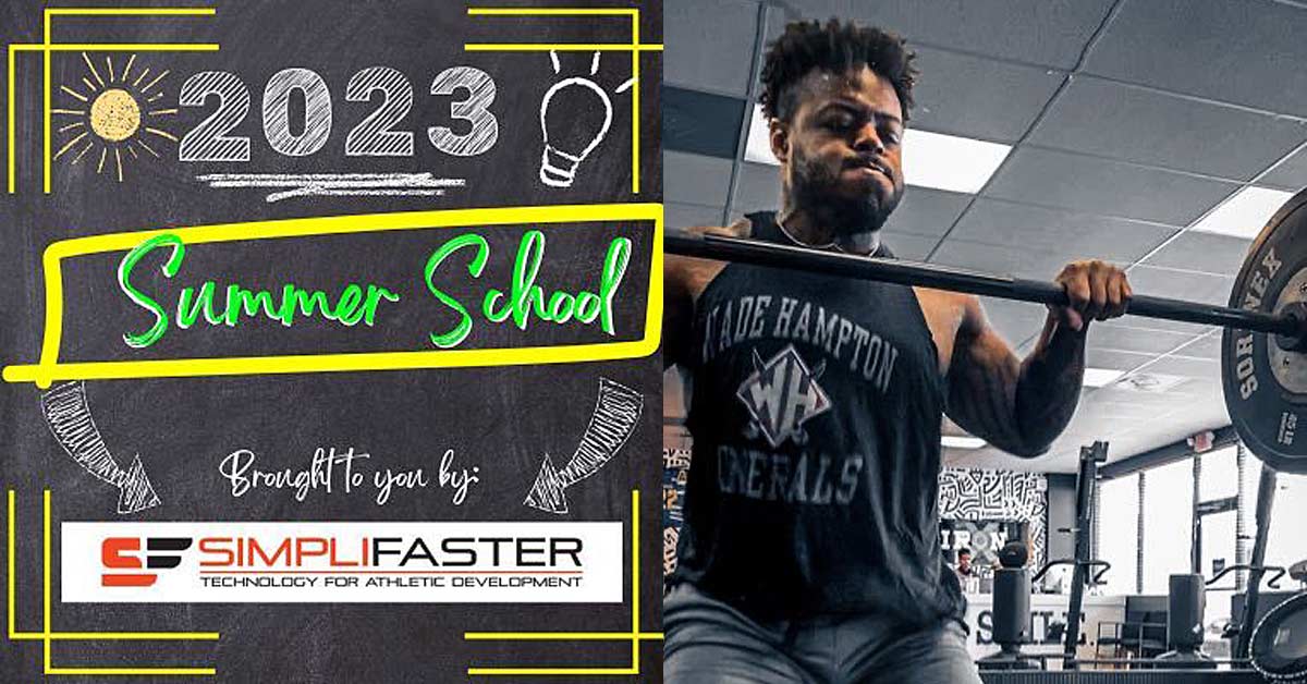 Antwann McCray Summer School|Training Philosophy|Top Speed Training