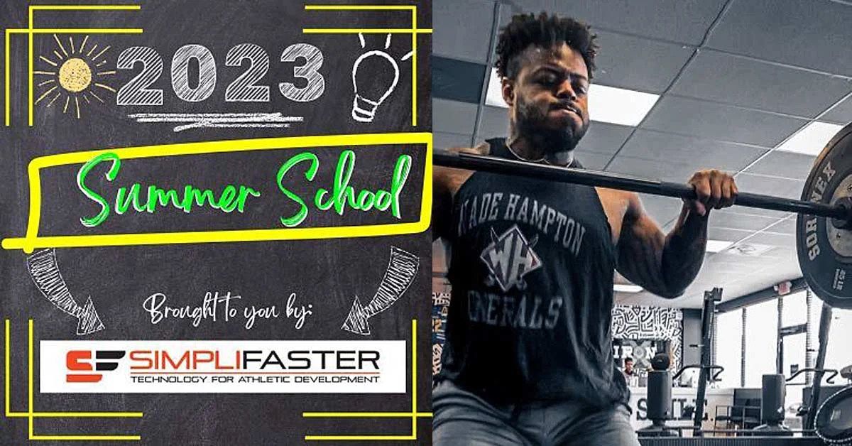 Antwann McCray Summer School|Training Philosophy|Top Speed Training