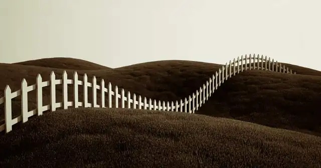 Periodization Fence on Rolling Hills