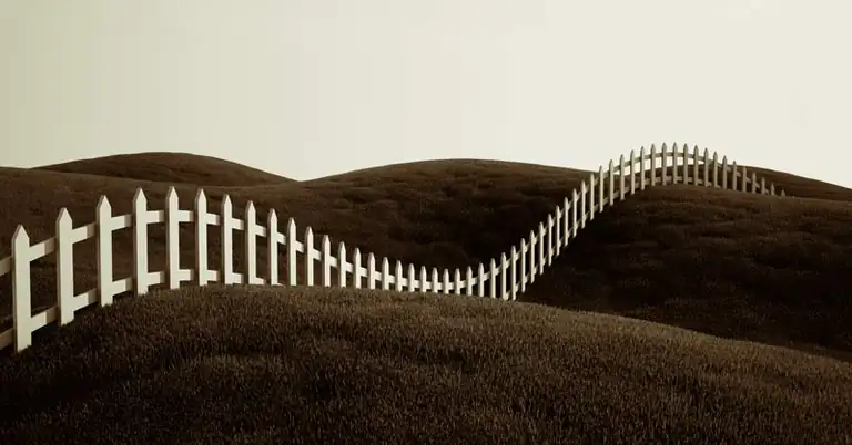 Periodization Fence on Rolling Hills