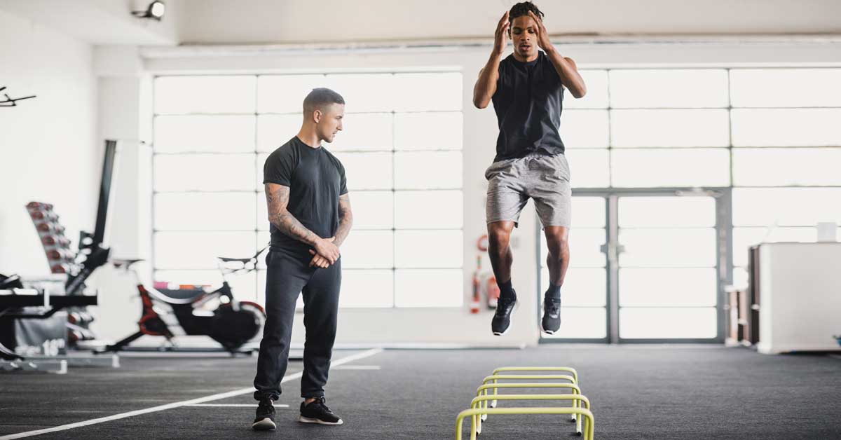 Plyometric Hurdle Hops