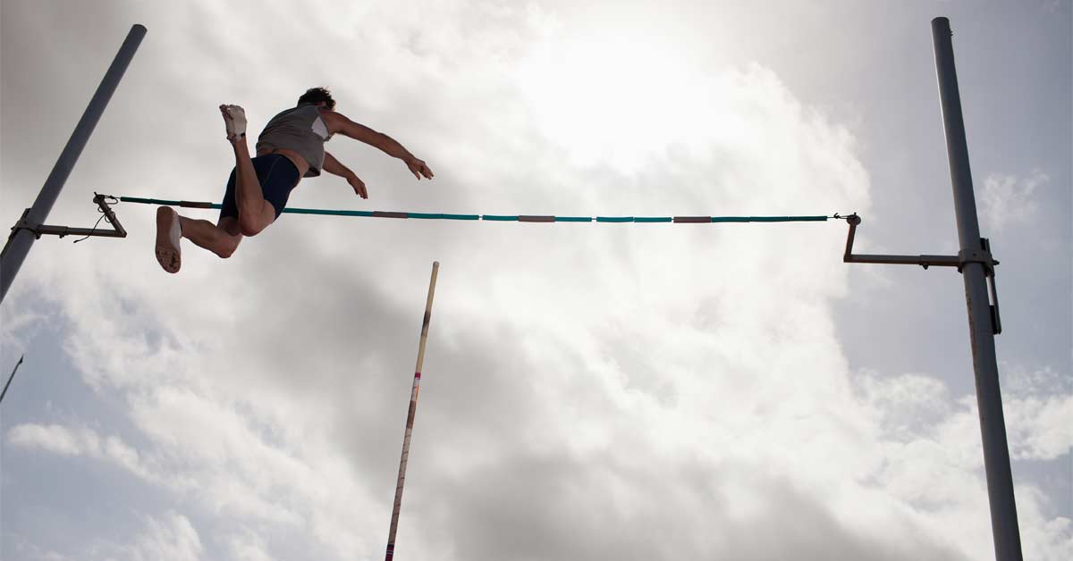 Pole Vault Training|A chart with different championship titles for EK. Categories include Conference Champs
