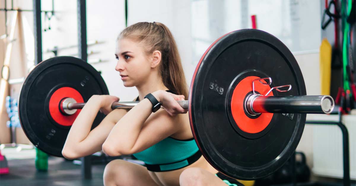 Power Clean Young Athlete
