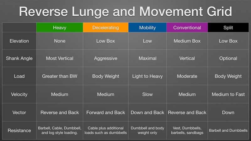 Reverse Lunge Figure